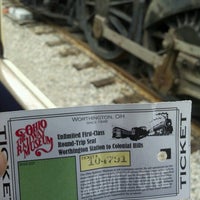 Foto tomada en The Ohio Railway Museum  por Erica M. el 7/15/2012