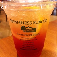 Photo taken at Freshness Burger by Jessica 제. on 4/28/2011