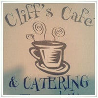 Photo taken at Cliff&#39;s Café by Robin on 1/8/2012