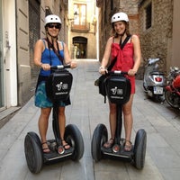 Photo taken at Barcelona Segway Tour by Sara V. on 8/7/2012