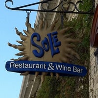 Photo taken at Solé Restaurant and Wine Bar by Steve K. on 5/22/2011