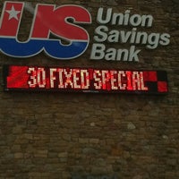 Photo taken at Union Savings Bank by John T. on 12/29/2011