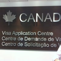Photo taken at VAC - Visa Aplic. Centre Canada by Eduardo B. on 9/29/2011
