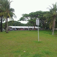 Photo taken at Pasir Ris Park Breakwaters by Misz D. on 3/25/2012