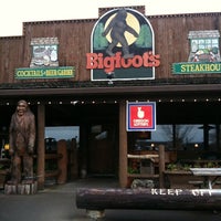 Photo taken at Bigfoot&amp;#39;s Steakhouse by David Z. on 1/7/2012