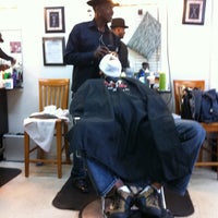 Photo taken at Summon&amp;#39;s Barber Shop by Aubrey M. on 10/15/2011