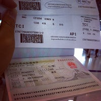 Photo taken at China Southern (CZ) Check-in by Yoware Y. on 11/3/2011