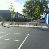 Photo taken at PS 222K Community Playground by Louis D. on 8/23/2011