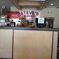 Photo taken at Steve&amp;#39;s Burgers Plus by Matt J. on 4/14/2012