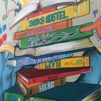 Photo taken at Books Hostel by Suzanne L. on 8/10/2011