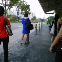 Photo taken at Bus Stop 66101 (Blk 516) by Anthony C. on 6/3/2012