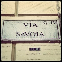 Photo taken at Via Savoia by Francesco P. on 6/26/2012