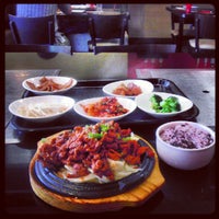 Photo taken at Ginseng Korean BBQ + Tofu by Sean Chunky N. on 7/5/2012