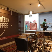 Photo taken at Denizen Coffee by G33kyG1rl on 5/13/2012
