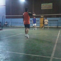Photo taken at Gor badminton Muncang by suwito J. on 12/22/2011