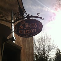 Photo taken at The St. James Tearoom by Courtney S. on 1/3/2012