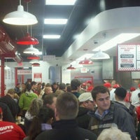 Photo taken at Five Guys by Jeremy B. on 1/27/2012