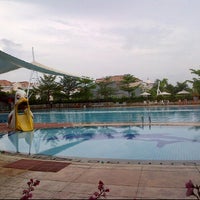 Photo taken at PIK FIT Club House swimming pool by Elia L. on 2/3/2012