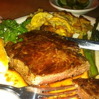 Photo taken at Ted&amp;#39;s Montana Grill by Robin J. on 11/18/2011