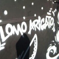 Photo taken at Lomo Arigato Truck by Victor C. on 1/18/2012