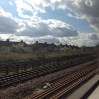Photo taken at Metropolitan Line Train Amersham - Aldgate by Caroline B. on 4/21/2012