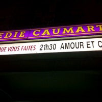 Photo taken at Comédie Caumartin by Léna L. on 11/23/2011