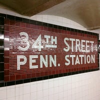 Photo taken at MTA Subway - 34th St/Penn Station (A/C/E) by Ryan N. on 1/30/2011