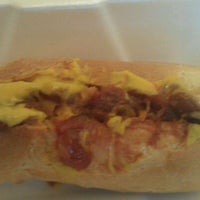 Photo taken at Sosess Gourmet Dogs by Bruce B. on 6/7/2012
