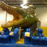 Photo taken at Jump!Zone - Niles by Suzanne H. on 7/27/2012