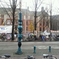 Photo taken at Occupy Amsterdam by Allerd H. on 12/3/2011