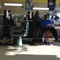 Photo taken at Mr T&amp;#39;s Unisex Barber Shop by Anthony L. on 1/5/2012