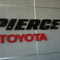 Photo taken at Piercey Toyota by Stanley C. on 5/27/2012