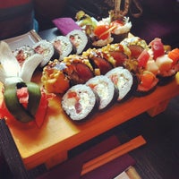 Photo taken at Violet Sushi by Mateo on 6/19/2012