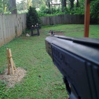 Photo taken at Beer can BB gun range by Hollis E. on 6/18/2012