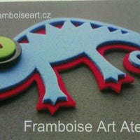 Photo taken at Framboise Art Atelier by zuz K. on 12/12/2011