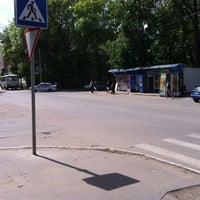 Photo taken at перекрёсток ул. Мусорского и бул. Шмидта by Антошка Ё. on 5/29/2012