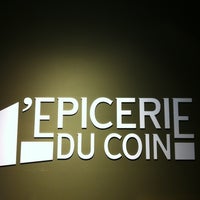 Photo taken at L&amp;#39;épicerie Du Coin by Nicolas D. on 12/28/2011