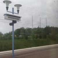 Photo taken at Söderhamn Station by Johan B. on 5/28/2012