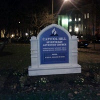 Photo taken at Capitol Hill Seventh-day Adventist Church by Omari G. on 11/26/2011