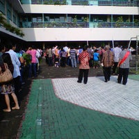 Photo taken at Lapangan sma fons vitae 1 by Irvinto D. on 4/1/2012