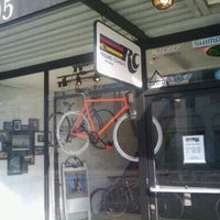 Photo taken at Rolling Cowboys Bicycle Shop by Rolling C. on 2/24/2011
