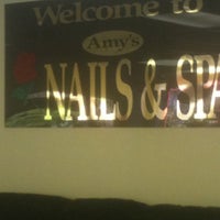 Photo taken at Amy&amp;#39;s Nail And Spa by Lisa B. on 4/11/2011
