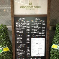 Photo taken at alphabet soup by Yu K. on 5/22/2012
