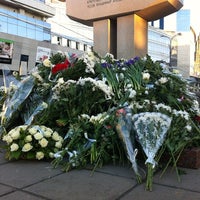 Photo taken at Памятник погибшим защитникам демократии в августе 1991 года by kirill s. on 8/19/2012