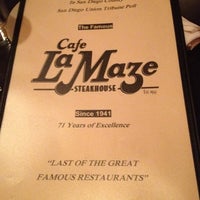 Photo taken at Cafe La Maze by Andrea G. on 2/25/2012