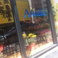 Photo taken at Awake Cafe by Desiree C. on 5/17/2012