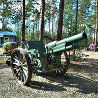 Photo taken at Virolahden Bunkkerimuseo by Rinat F. on 8/21/2012