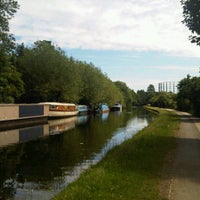 Photo taken at Grand Union Canal (Slough Arm) by Clare N. on 6/26/2012