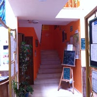 Photo taken at Funky Backpackers by Oguzcan S. on 6/18/2012