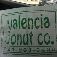 Photo taken at Valencia Donut Co. by Thomas R. on 8/12/2012